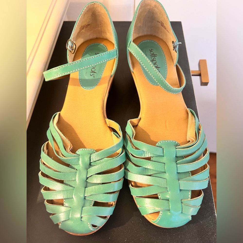 Softspots Tatiana Leather Huarache Sandal Size 8w